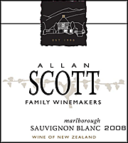 Allan Scott 2008 Sauvignon Blanc